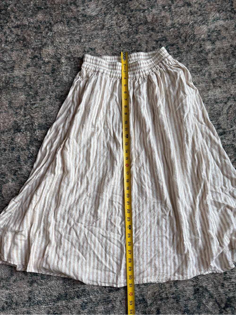 Linen Cottage Skirt - Picture 2 of 4
